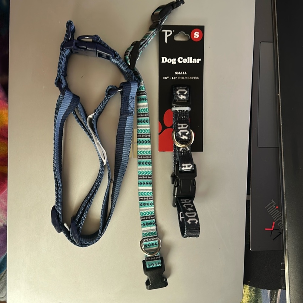 All new, never used collars